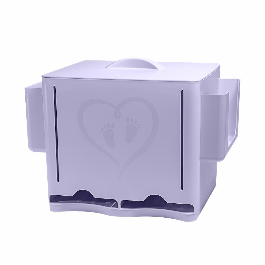 Organizador de frandas BabyMel cor lil&aacute;s